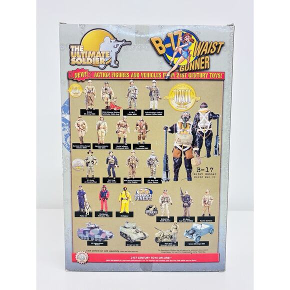 Ultimate Soldier 1:6 WWII B-17 Waist Gunner Mighty Eighth Air Force CP33649 New - Picture 10 of 13